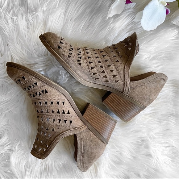 Fergalicious lacer cut perforated ankle booties - Picture 5 of 9